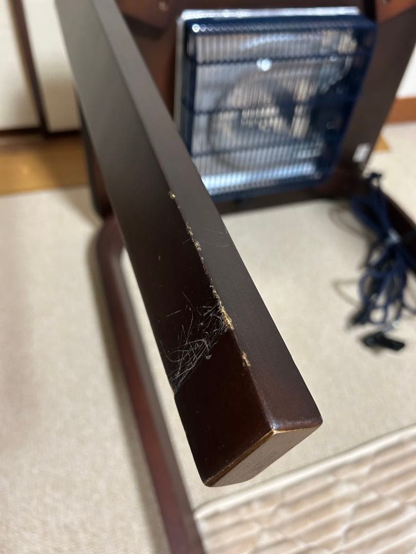 パーソナル こたつ 一人用 高さ3段階調節 ハイタイプ 長方形 コンパクト