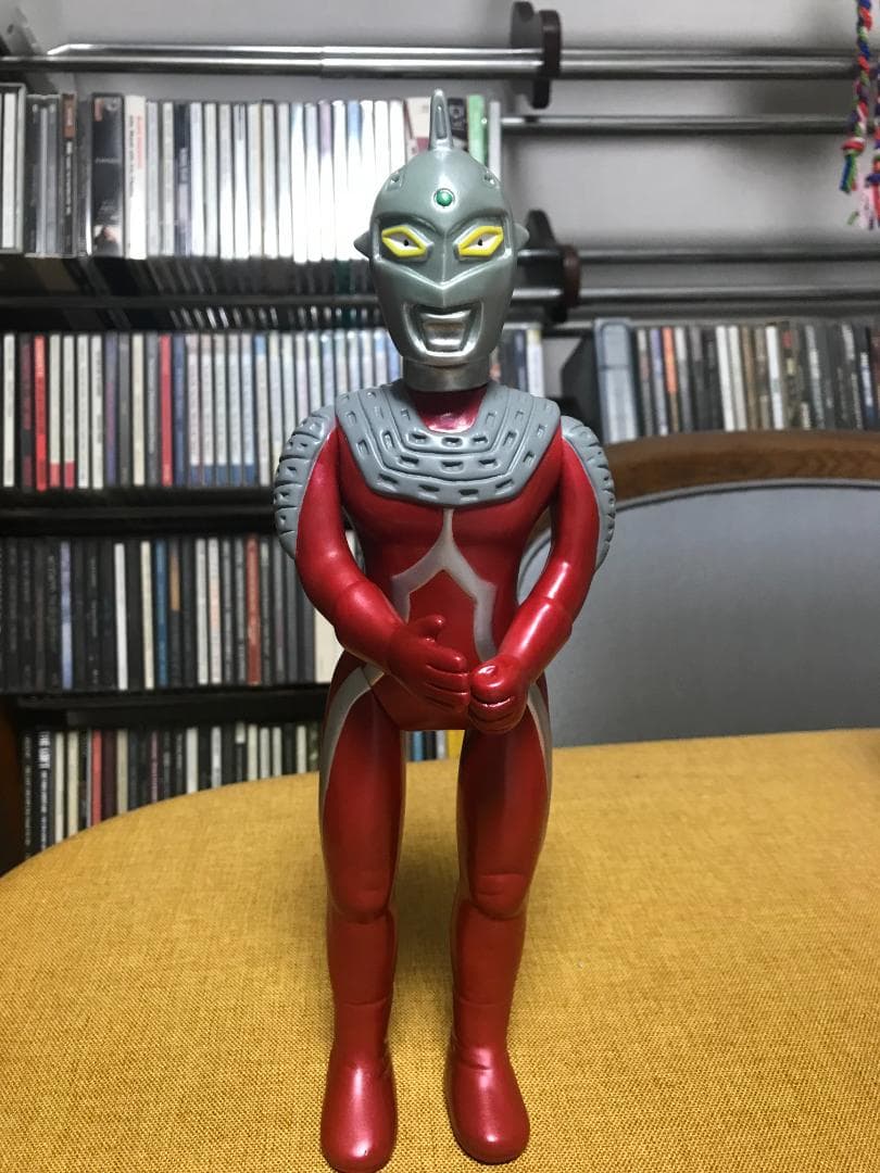 マルサン社章付 ウルトラセブン 450円サイズ 復刻ソフビ ブルマァク