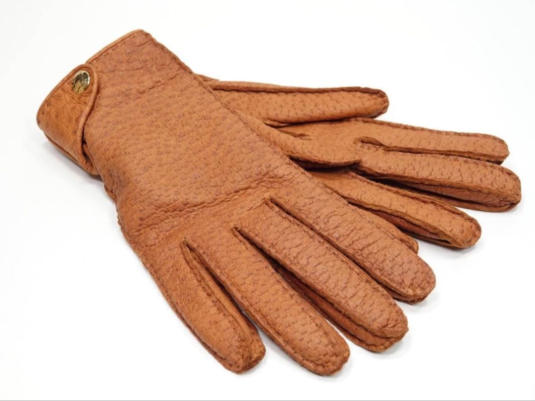 未使用品 CAUSSE ガンコス グローブ 手袋 ペッカリー / カシミア 7