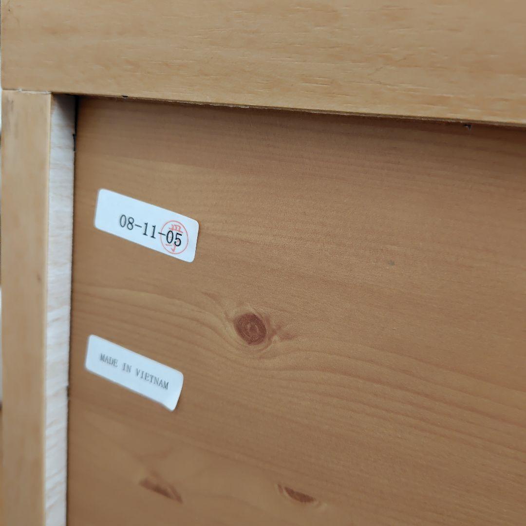 木製テレビ台 ガラス扉付き