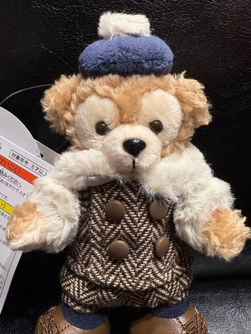 ダッフィ　2022年 ぬいぐるみバッジ　１個　タグ付き　未使用