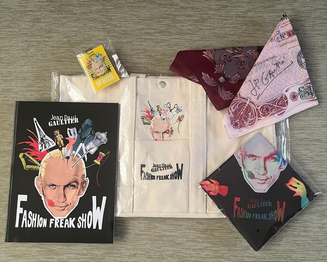ジャンポールゴルチエファッションフリークショー2025 VIP特典+ハンカチ2枚