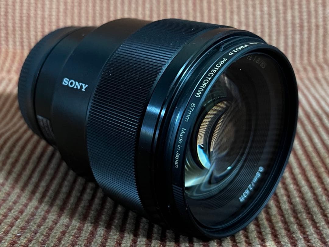 【Sony SEL85F18 単焦点レンズ】※使用感あり・動作良好