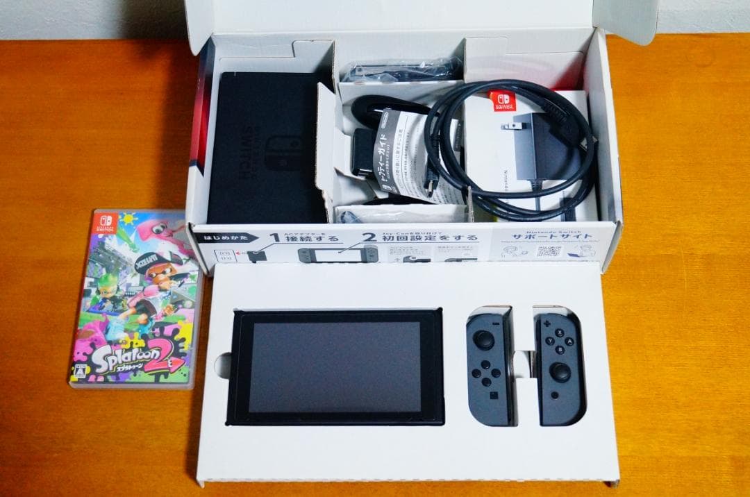 Nintendo Switch 本体 + Splatoon2 セット 付属品完備