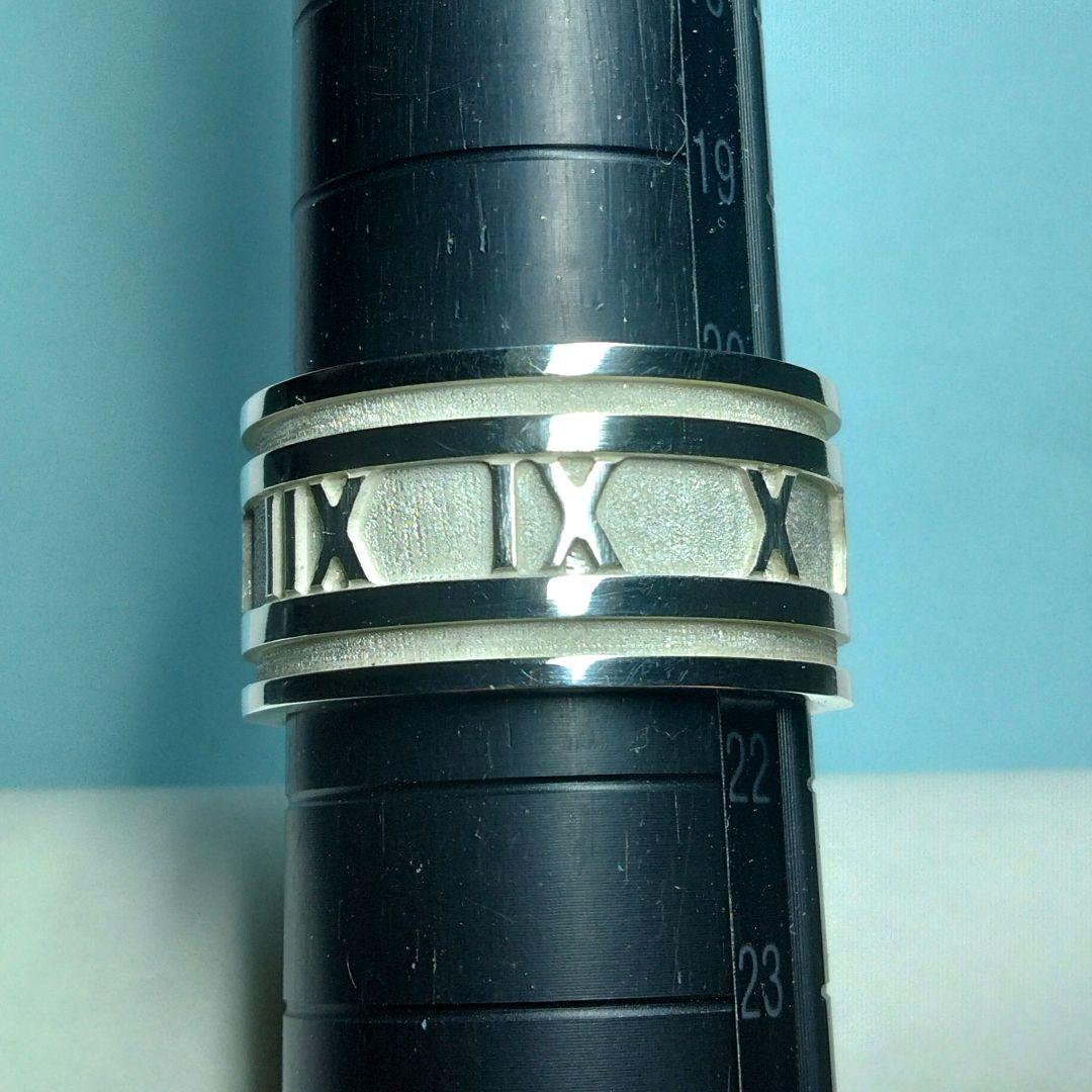 ティファニーアトラスワイドリング　21号　新品仕上げ　ほぼ無傷未使用に近い