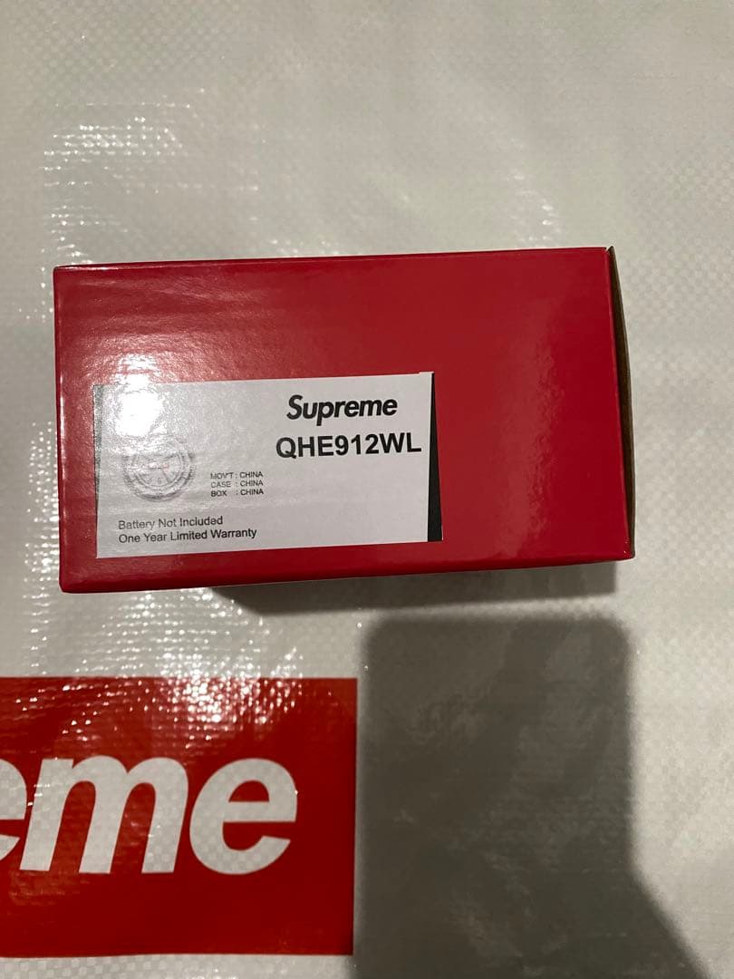 快適グッズ・旅行小物 Supreme x Seiko Mai Alarm Clock \"White\"