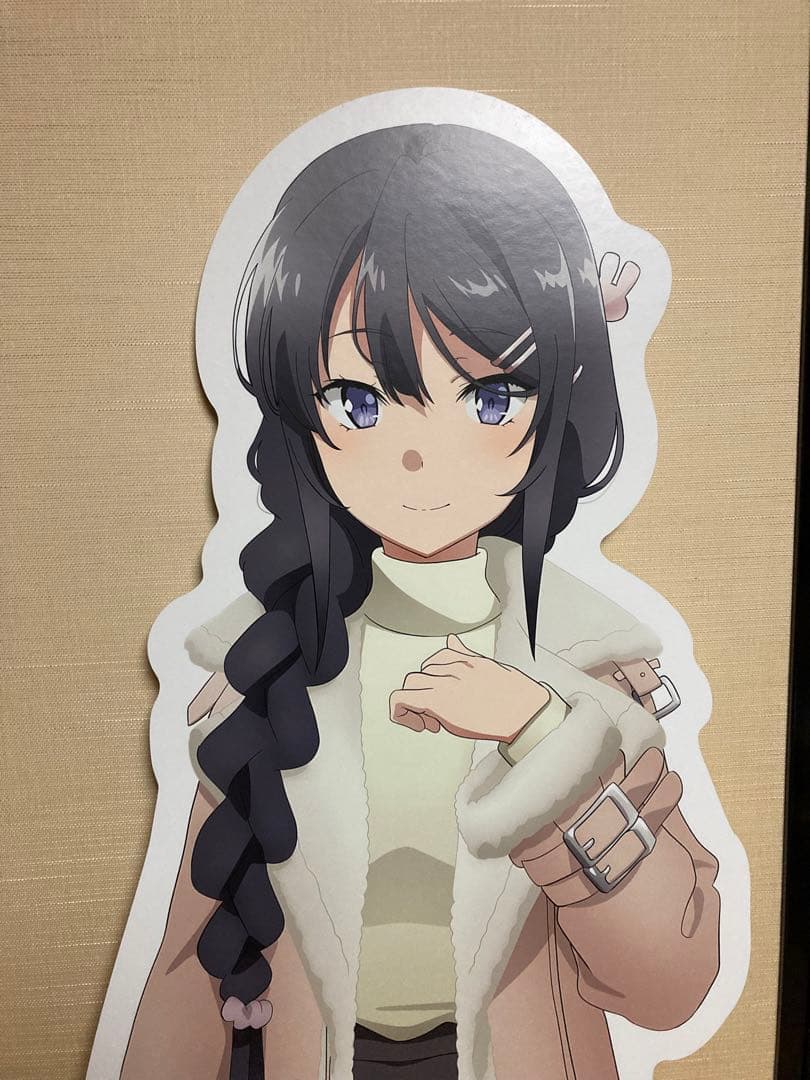 桜島麻衣　等身大パネル　青春ブタ野郎はバニーガールの夢を見ない