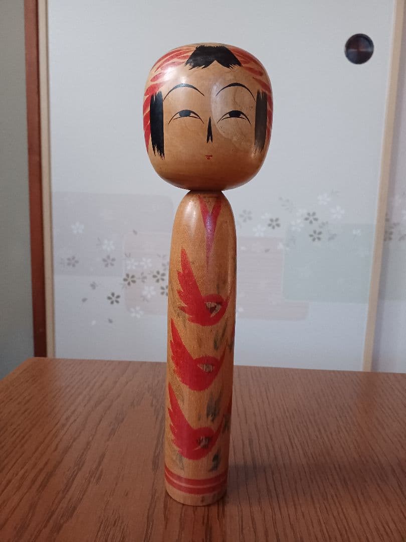 遠刈田系　こけし工人　佐藤文助３９歳の時の作品