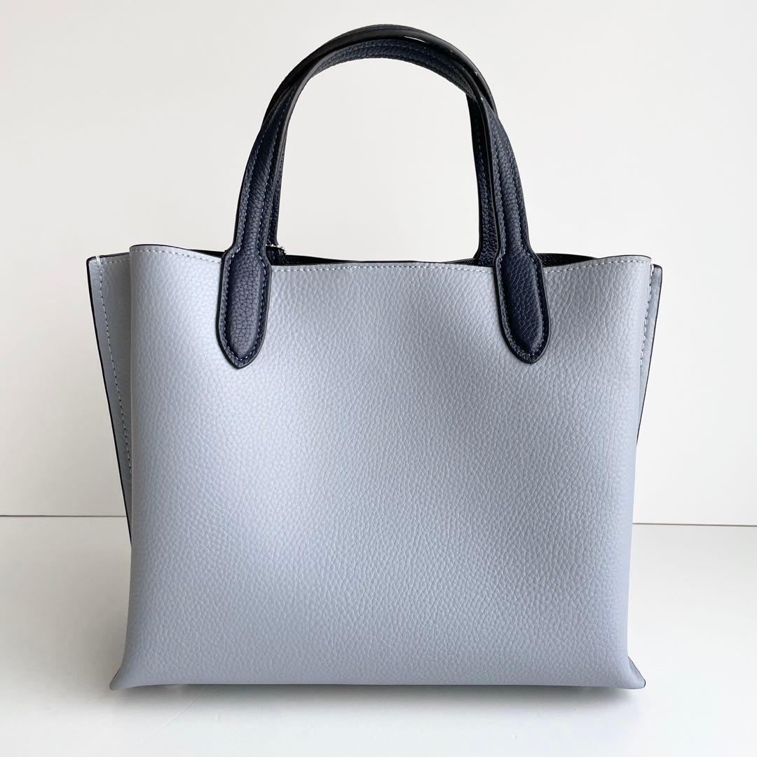 コーチ COACH ハンドバッグ ウィロウ トート 24 くすみカラー ほぼ新品
