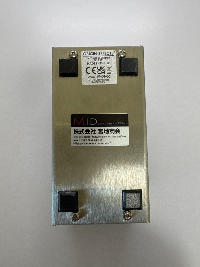 【美品】Origin Effects M-EQ D 付属品完備