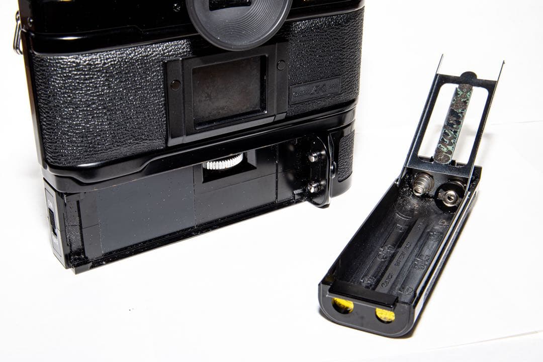 Canon A-1 A1 キャノン　レトロ　フィルムカメラ　パワーワインダー付き