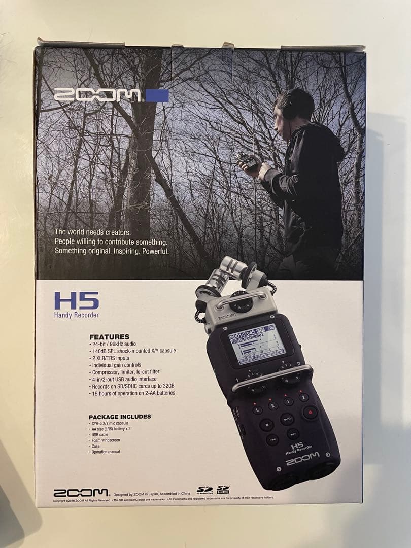 ZOOM H5 ハンディーレコーダー アクセサリパッケージ付きセット＋α