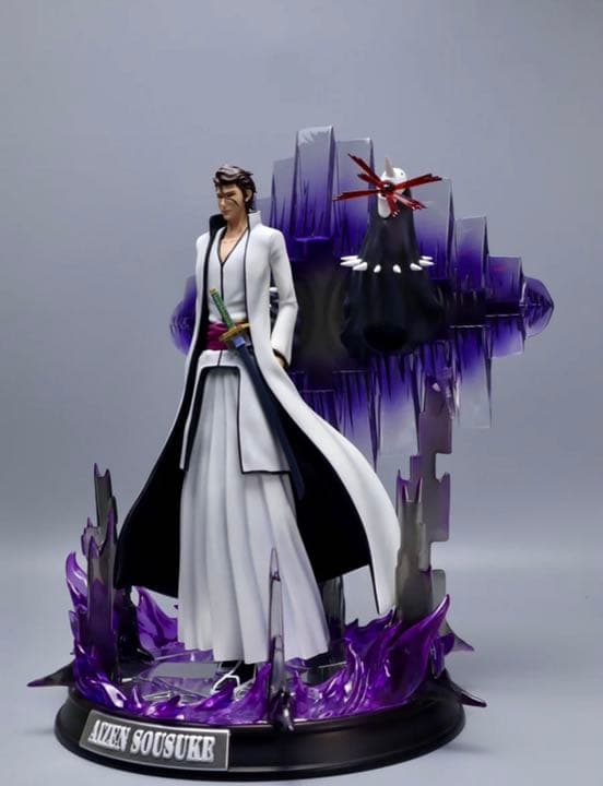 BLEACH 黒衣少年図 蓝染惣右介 3 ガレージキット ガレキ スタチュー