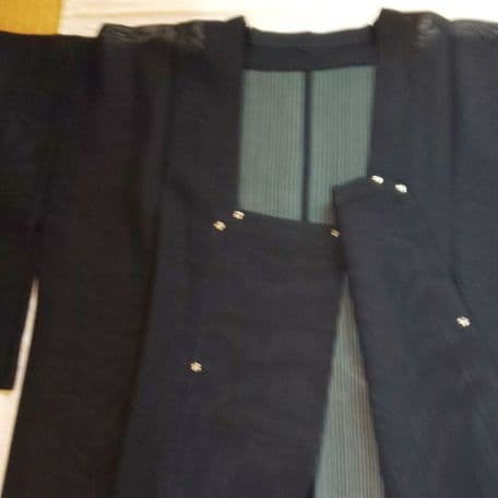 F 24 着物 紗・ロングコート