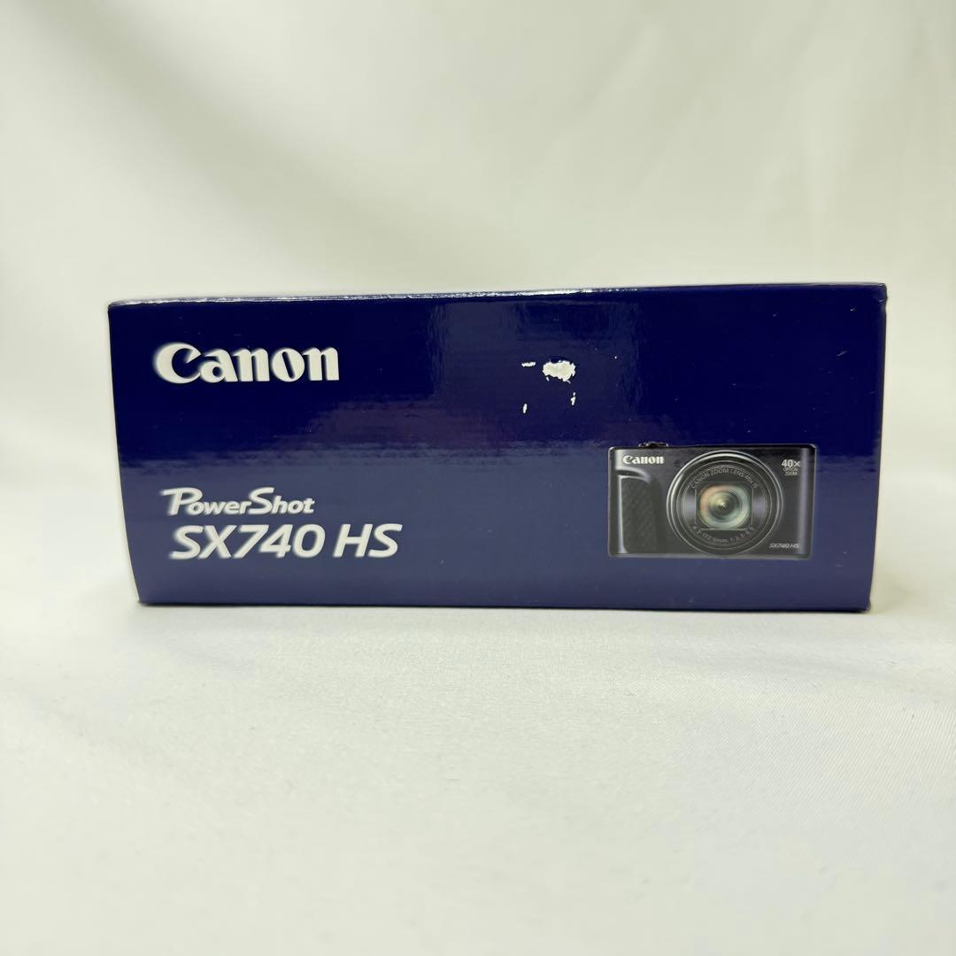 【新品未開封品】キヤノン POWERSHOT SX740 HS ブラック