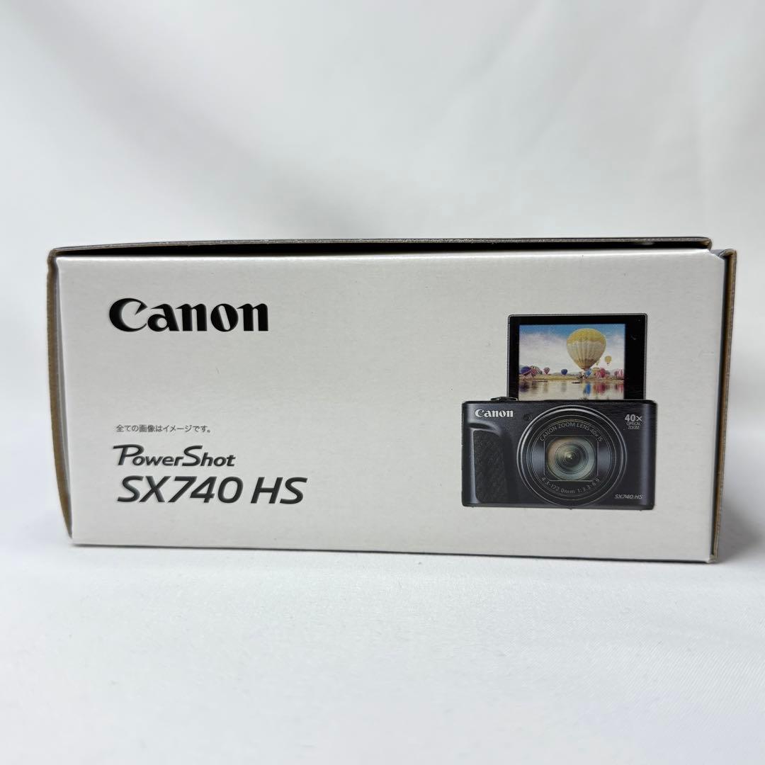【新品未開封品】キヤノン POWERSHOT SX740 HS ブラック