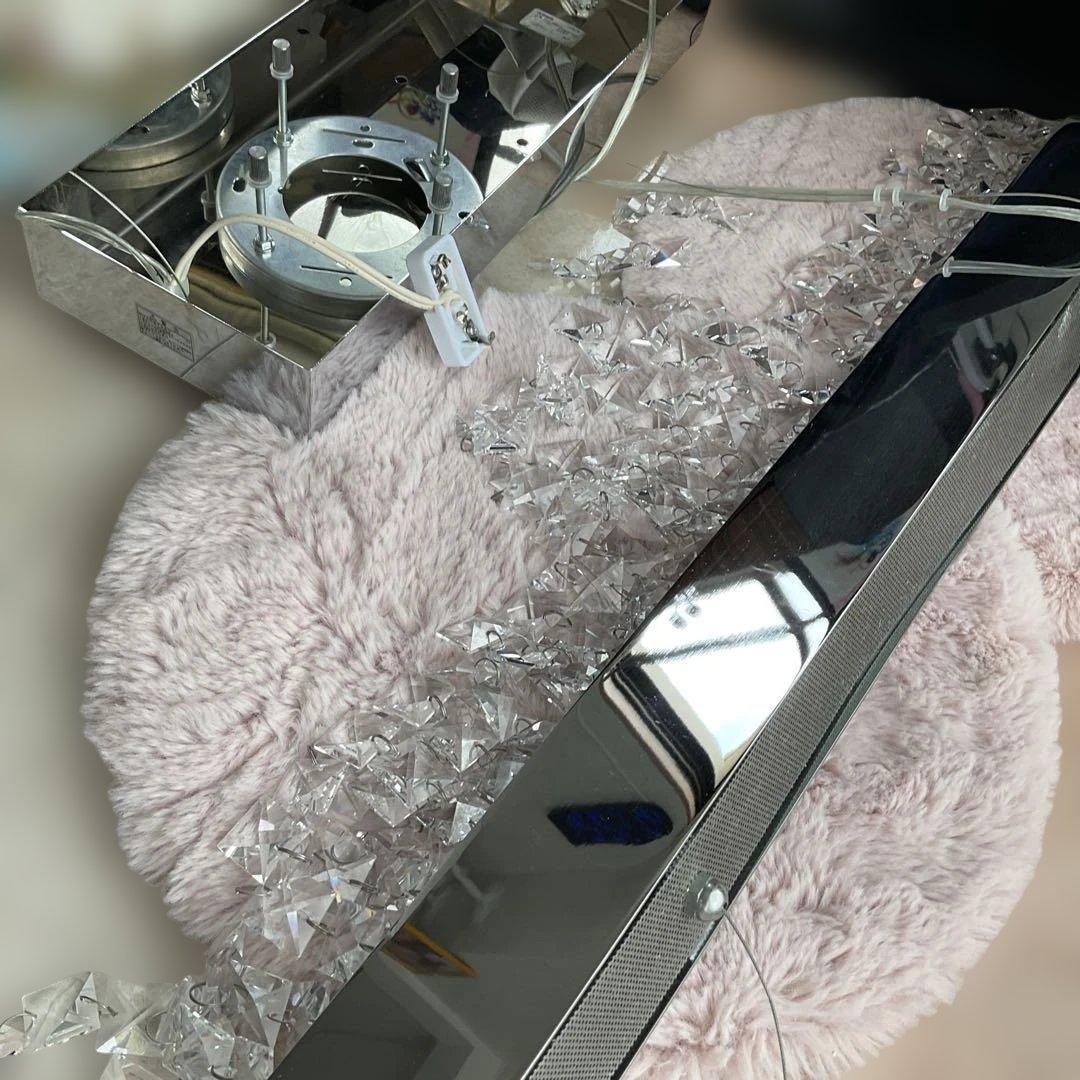 大塚家具照明　LED シャンデリア クリスタル