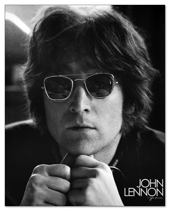 額装済/John Lennon ジョン レノン（スパッド マーフィー）/ポスター