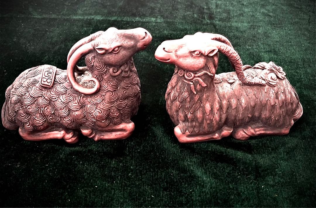 羊の置物（陶器）アンティーク、コレクション