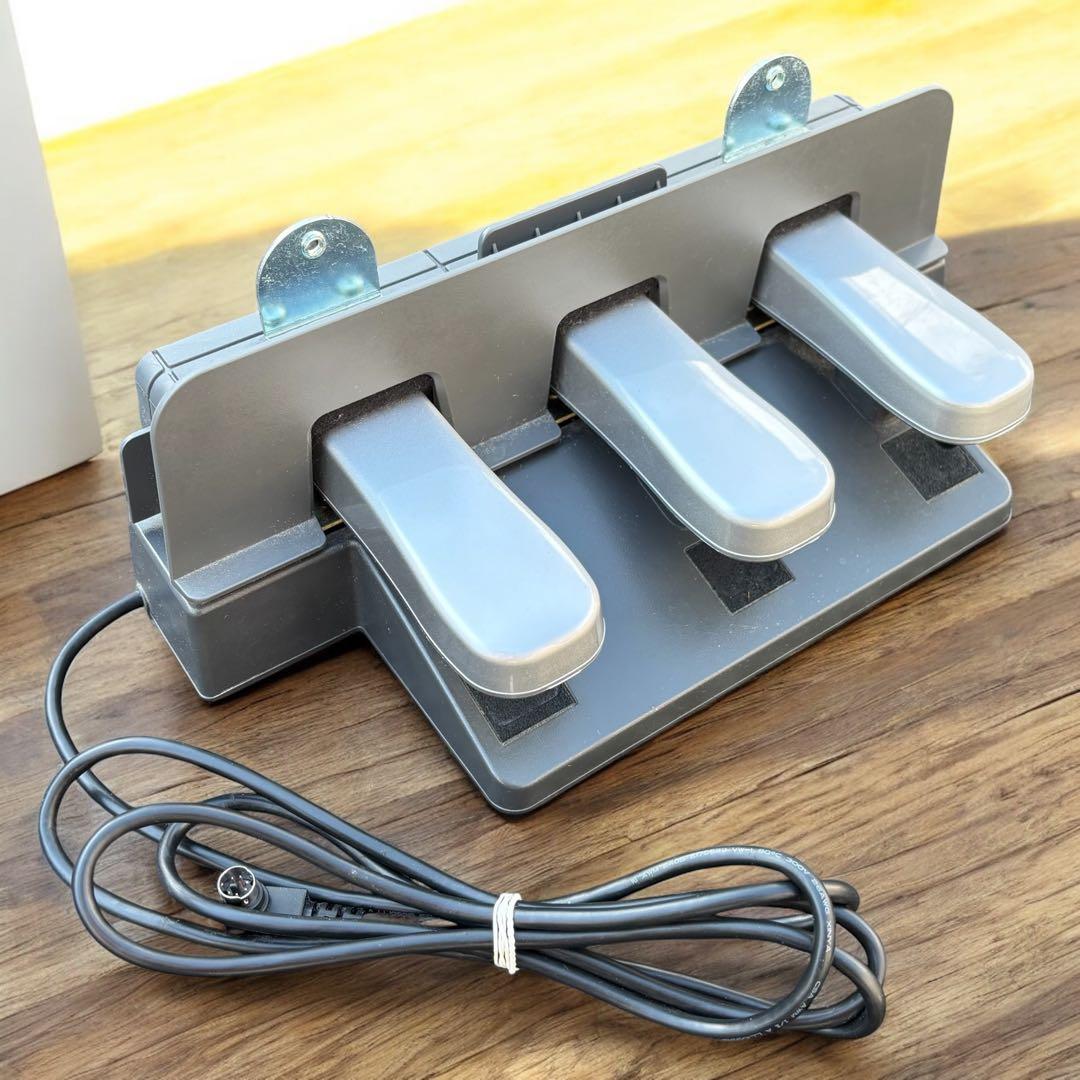 【純正品】YAMAHA 電子ピアノ P-255用 台 + ペダルセット 美品