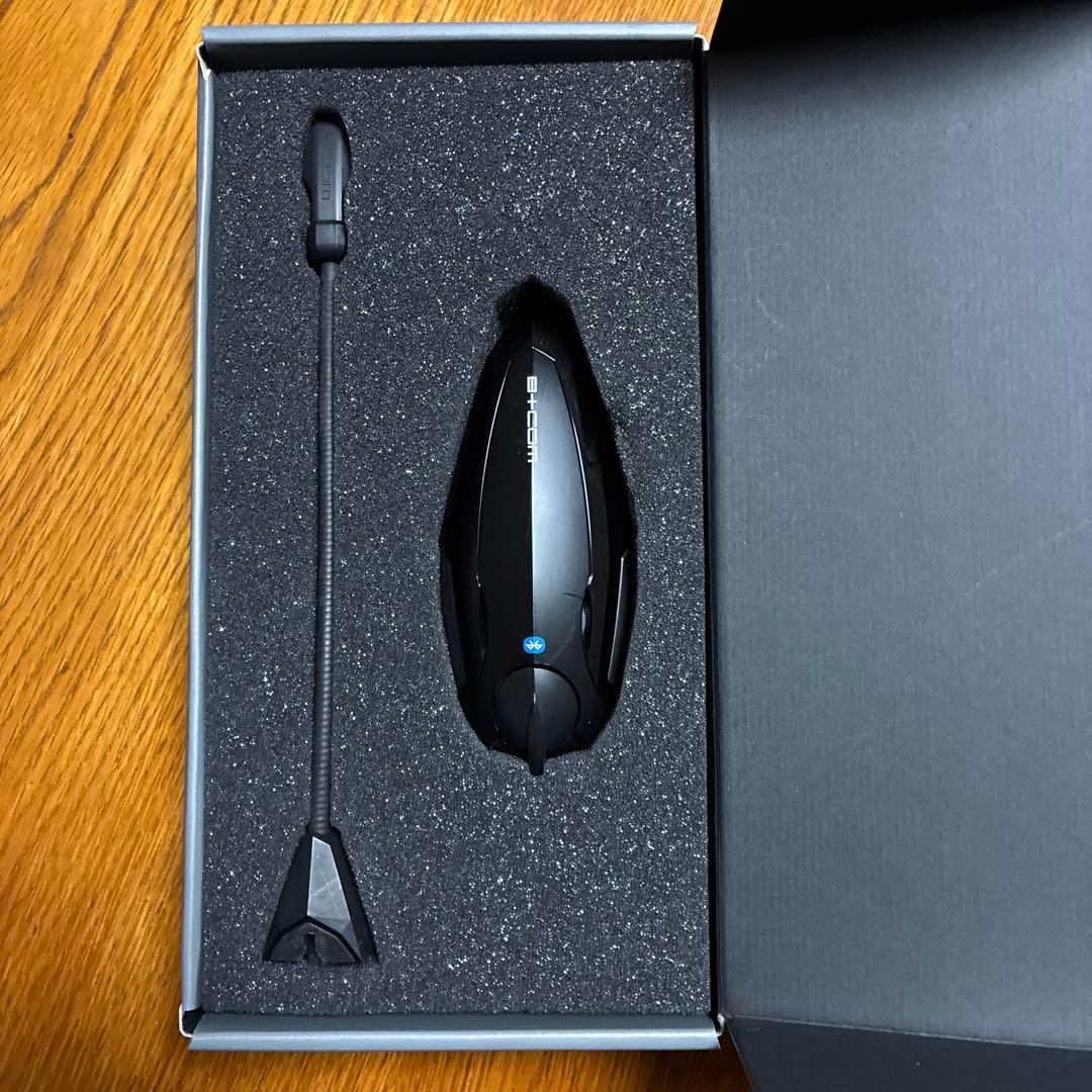 【美品】B+COM SB6X インカム シングルユニット（ケース付）