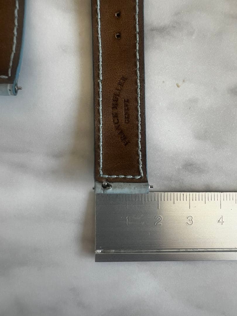 フランクミュラー　ロングアイランド　純正　ベルト　902 金具付き