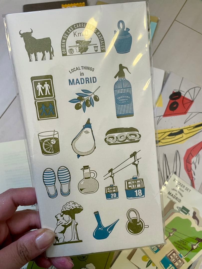 【TRAVELER’S NOTE】トラベラーズノート/キャラバンマドリード・香港