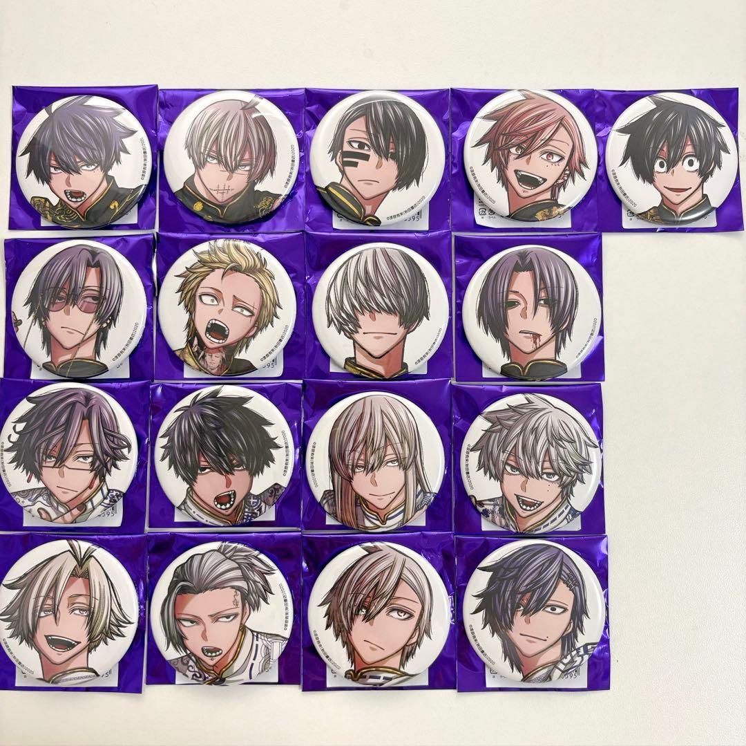 桃源暗鬼 c107 缶バッジ コンプリート アクリルスタンド キャラカード