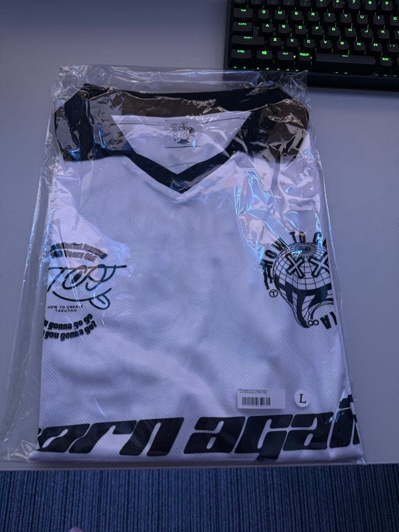 UVERworld 【TAKUYA∞の創り方】 フットボール Tシャツ L