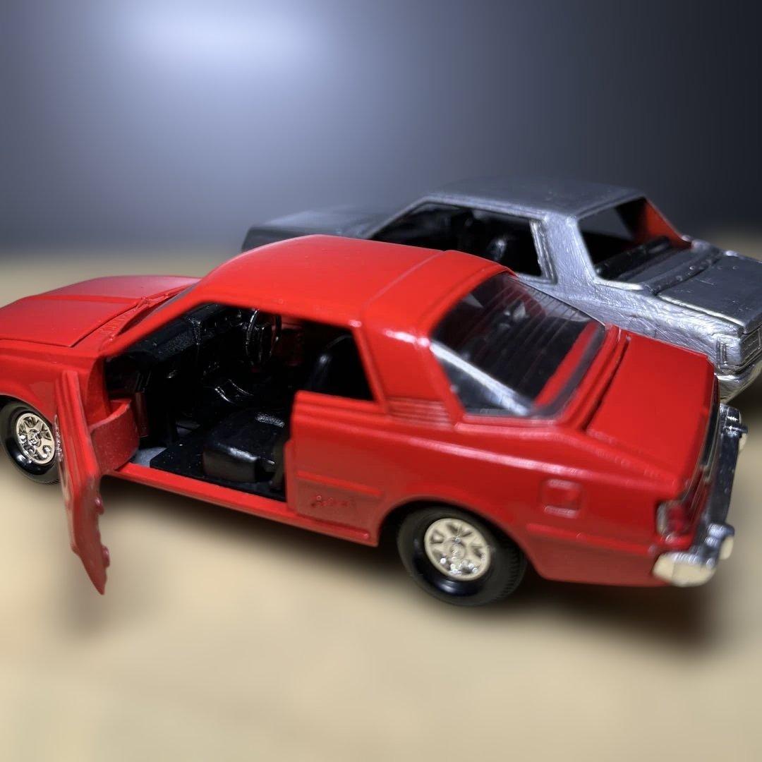 ミニカー初代三菱ギャランラムダ　ヨネザワ製 当時物　絶盤品　希少品　2台セット