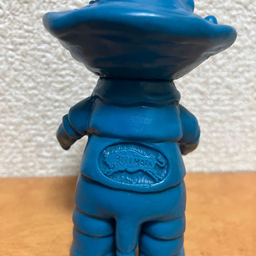 【希少】ブルマァク カネゴン ソフビ フィギュア ブルー 円谷プロ レトロ
