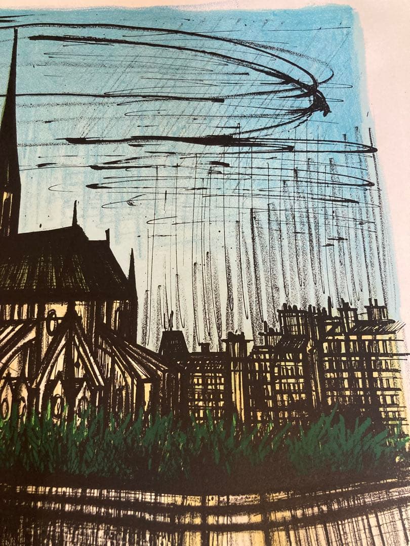 あ*す様 Bernard Buffet リトグラフ