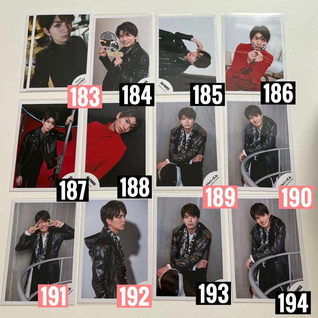 SixTONES 髙地優吾　公式写真　0