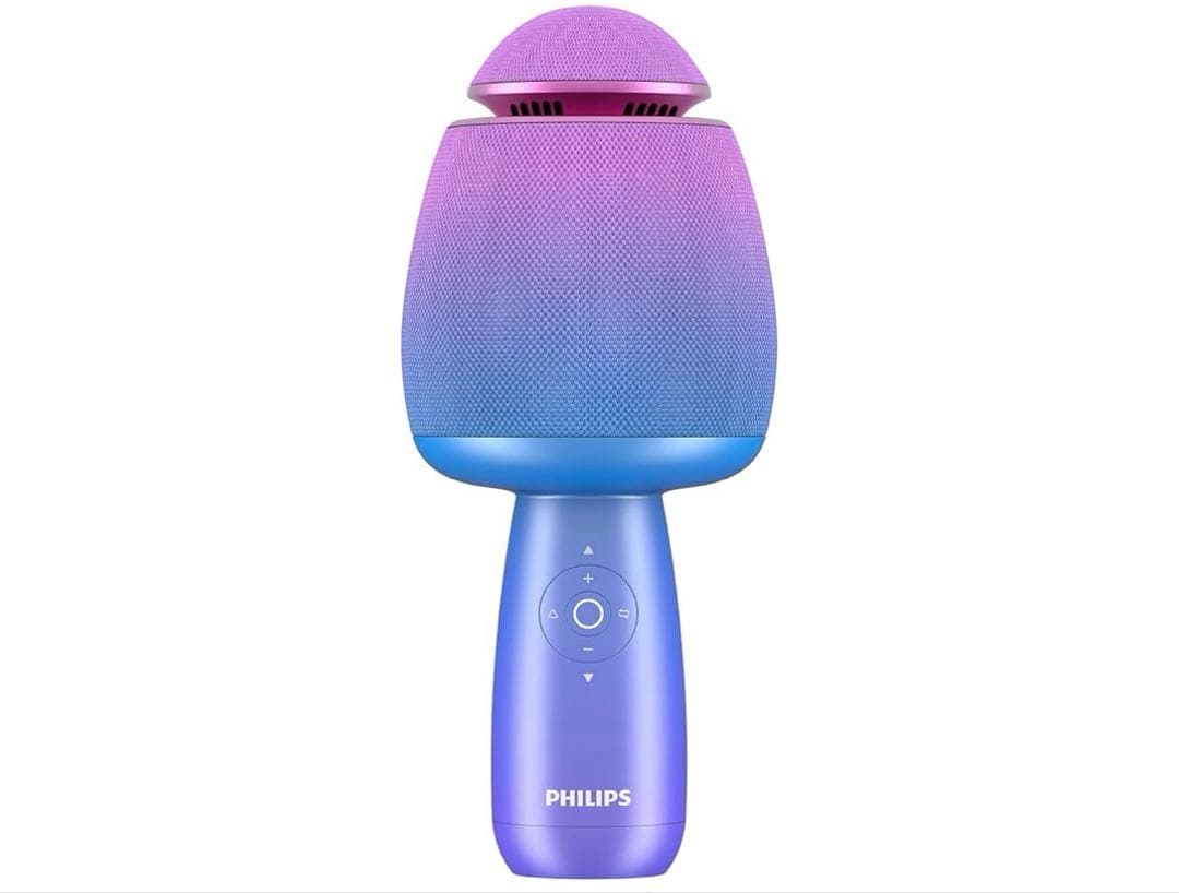 510014 Philips カラオケマイクブルー