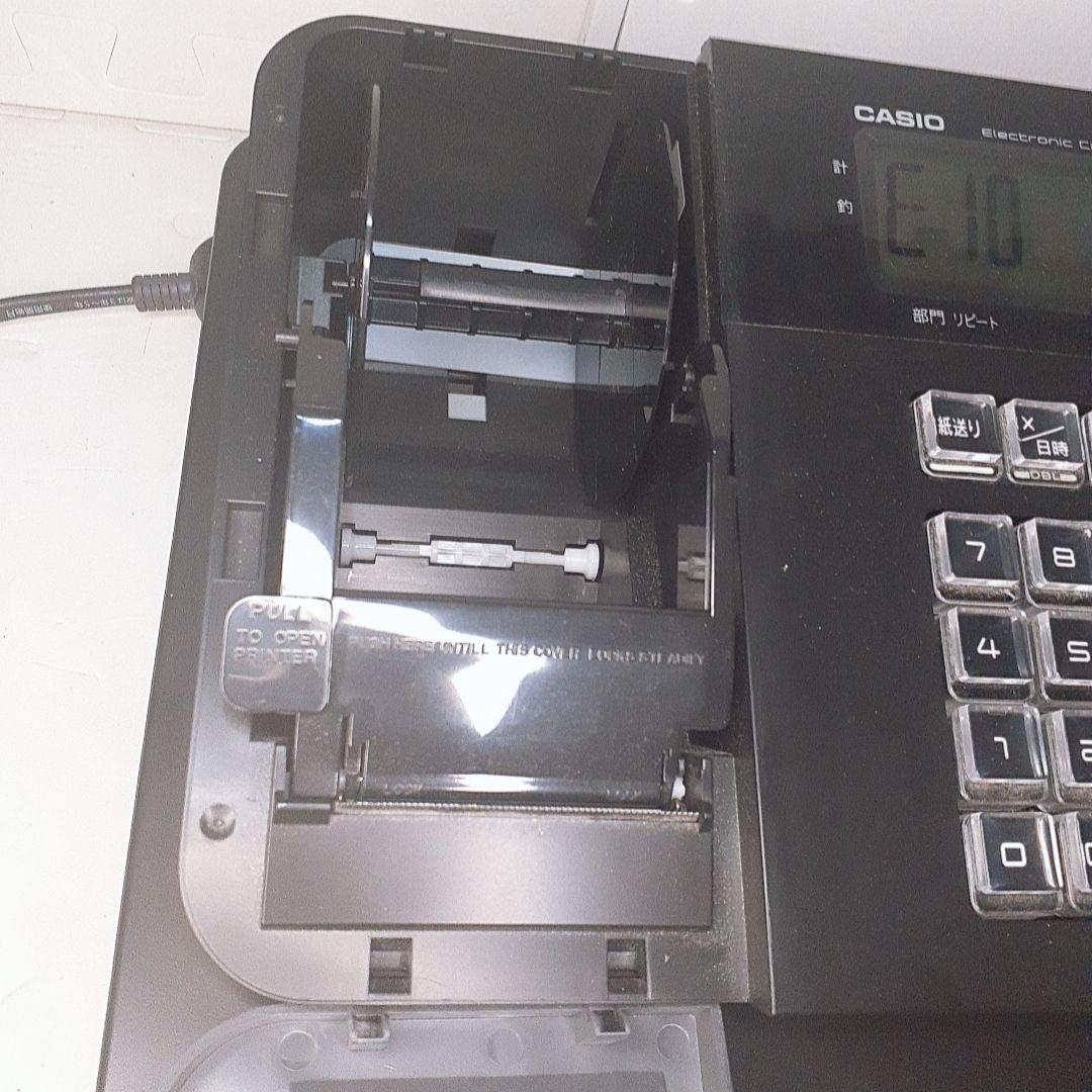カシオレジスター　NL-100　コンパクト　人気機種　感熱紙　鍵付き　58mm
