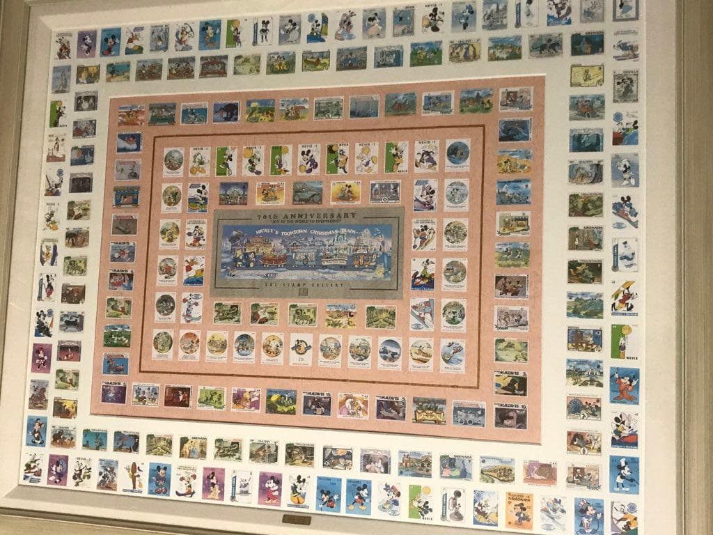 ディズニー70周年記念 切手セット