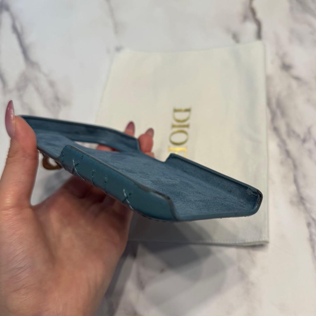 Dior iPhone13pro ケース 日本限定色 ブルー