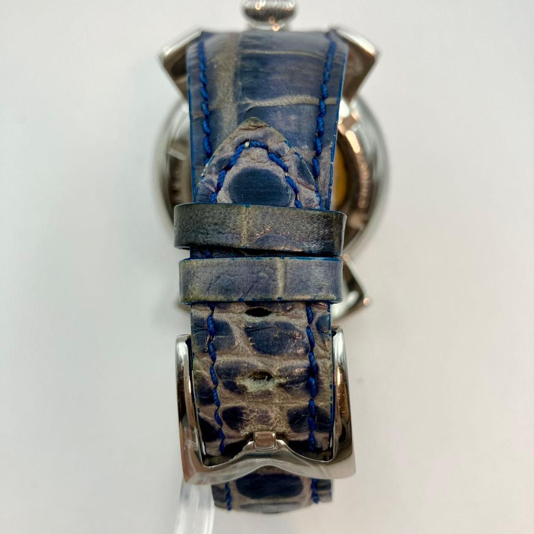 【稼働品】GAGAMILANO ガガミラノ 腕時計 手巻き式 マヌアーレ48 黒