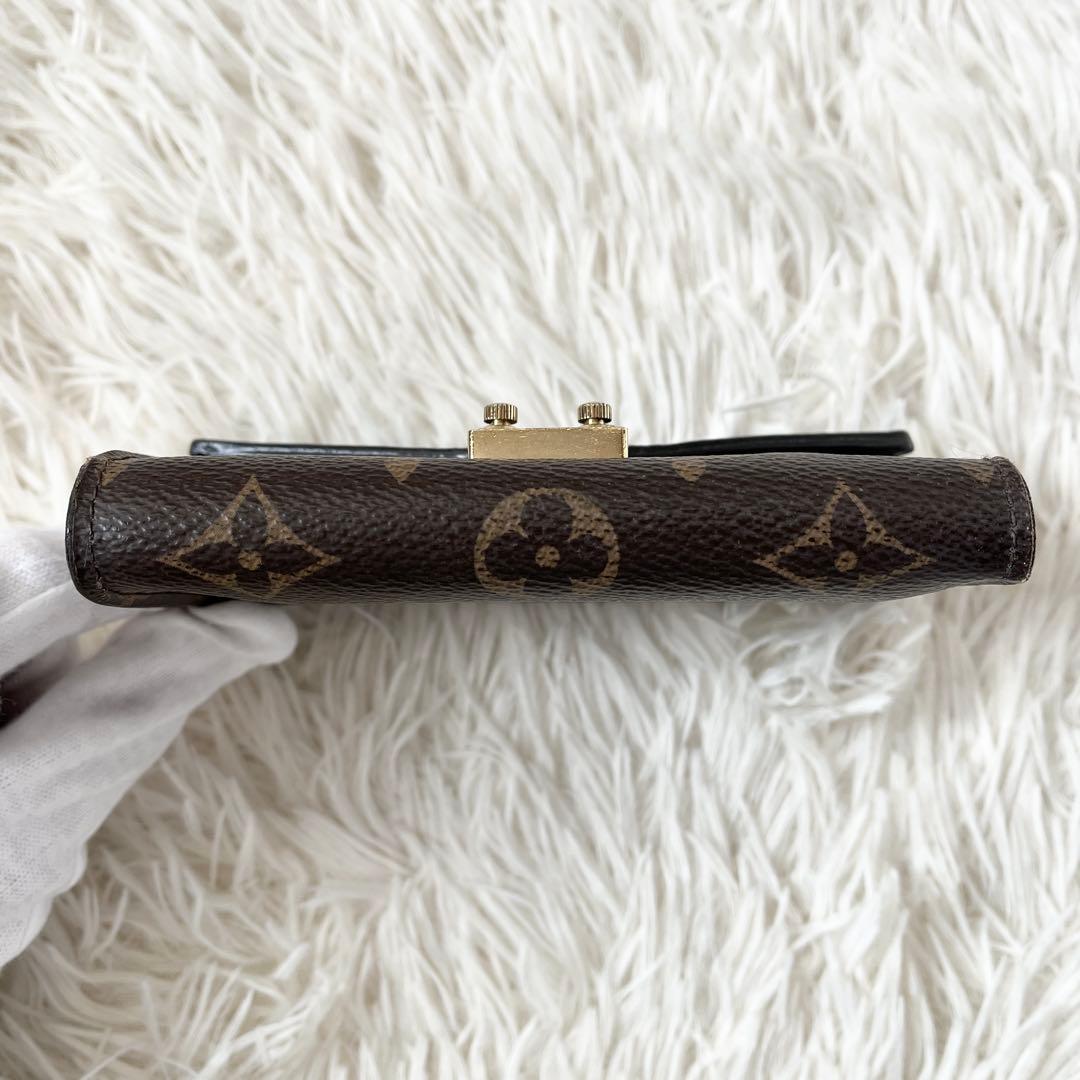 ルイヴィトン 三つ折り財布　ポルトフォイユ パラス コンパクト　モノグラム