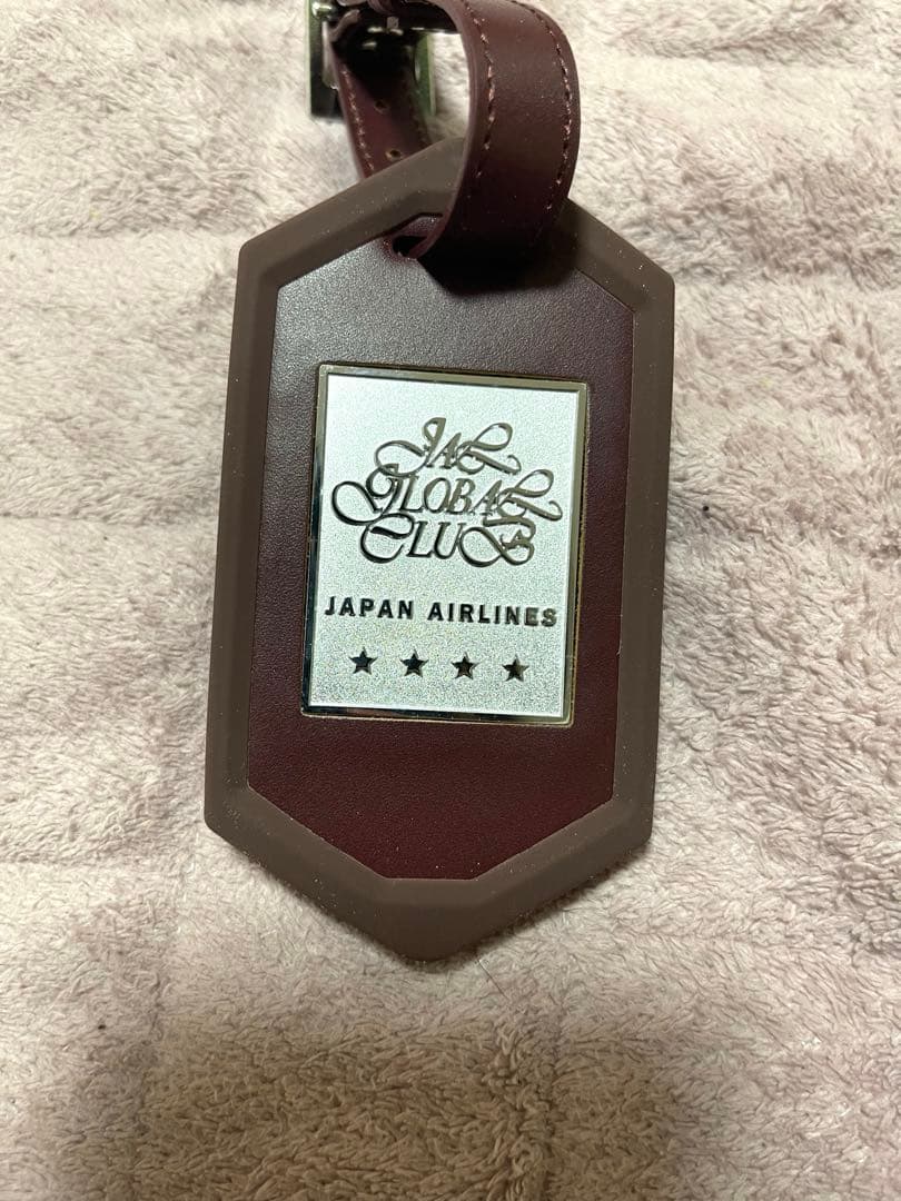 JAL　亀タグ　JGC ネームタグ　赤亀 (4星)