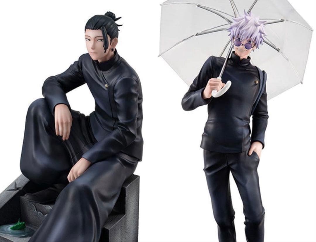 呪術廻戦 五条悟 夏油傑 高専Ver. 完成品フィギュア 2点セット