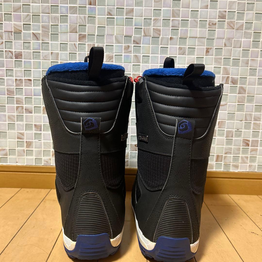 SALOMON スノーボードブーツ ブラック/ブルー