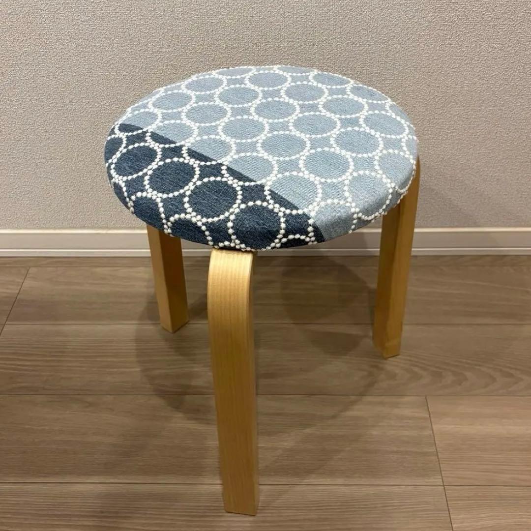 【価格交渉可】ミナペルホネン×Artek アルテック スツール60　限定品チェア