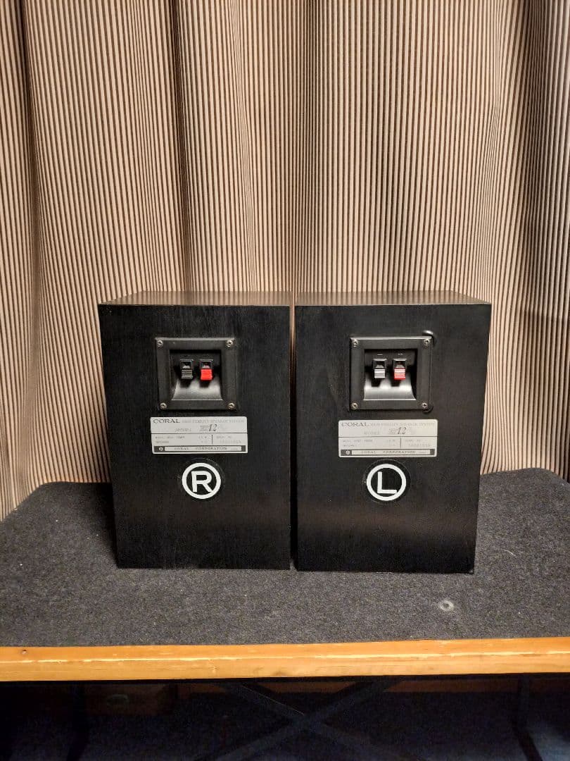 【希少・良音】CORAL EX-102AV スピーカー ペア（動作品）