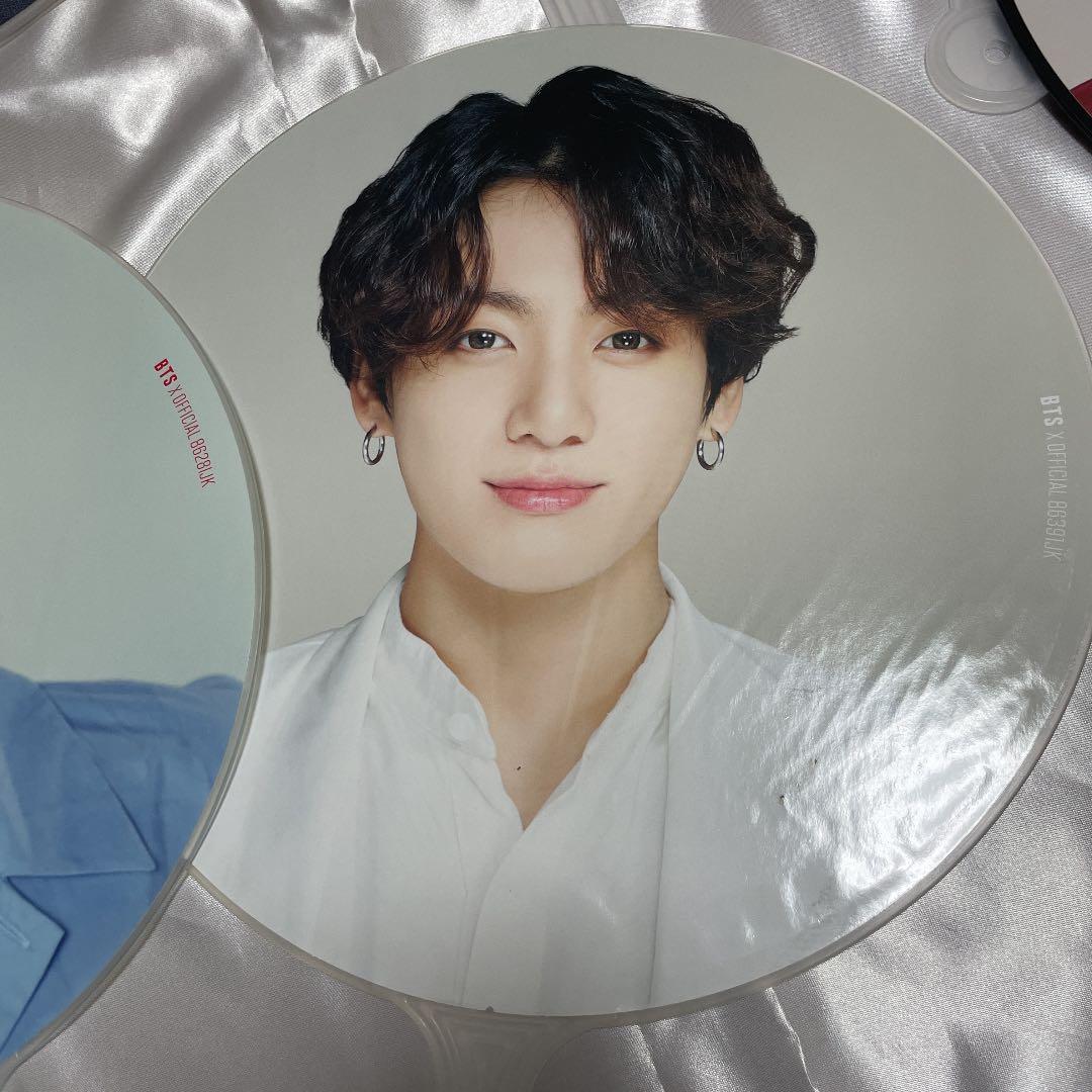 ジョングク うちわ コンプ　セット　フラッグ