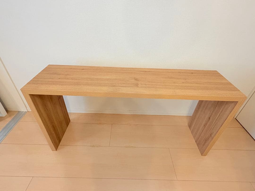 コの字型デスク ナチュラル 幅150