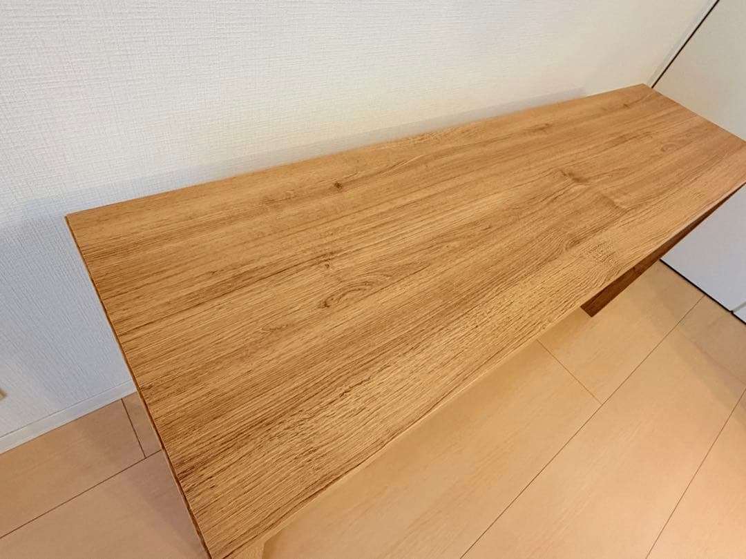 コの字型デスク ナチュラル 幅150