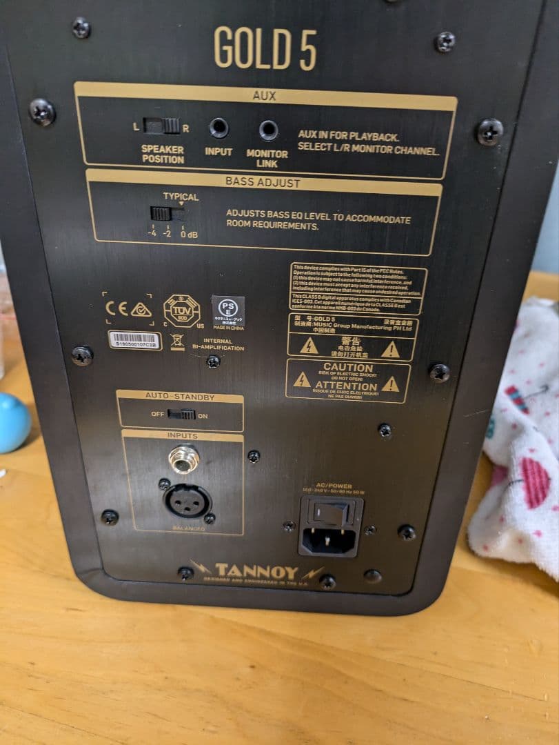 TANNOY GOLD5 ペア モニタースピーカー
