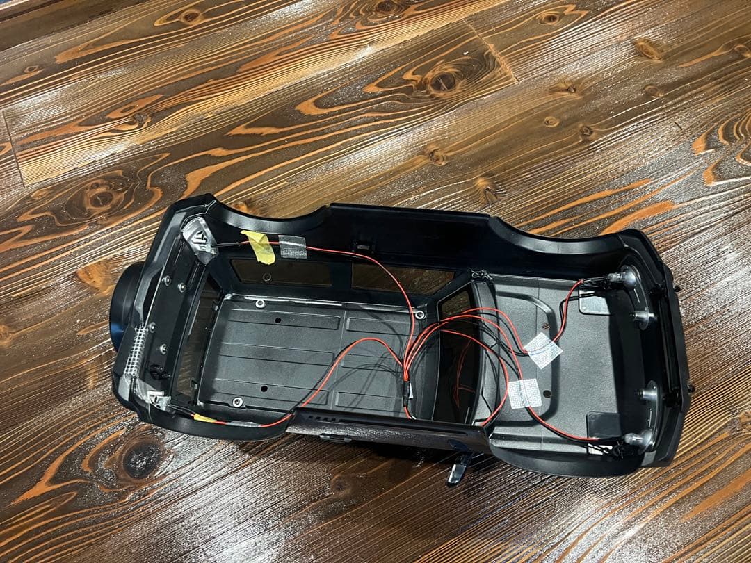 値下げ　タミヤ　タミヤ フォード　ブロンコ ボディ　LED付き　クローラー