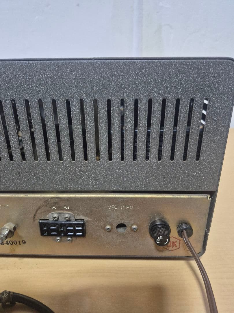 TRIO TX-88A 真空管式無線機　通電○　ジャンク品